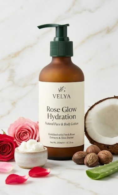 Rose Face & Body Lotion