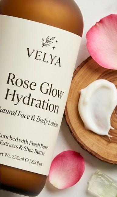 Rose Face & Body Lotion
