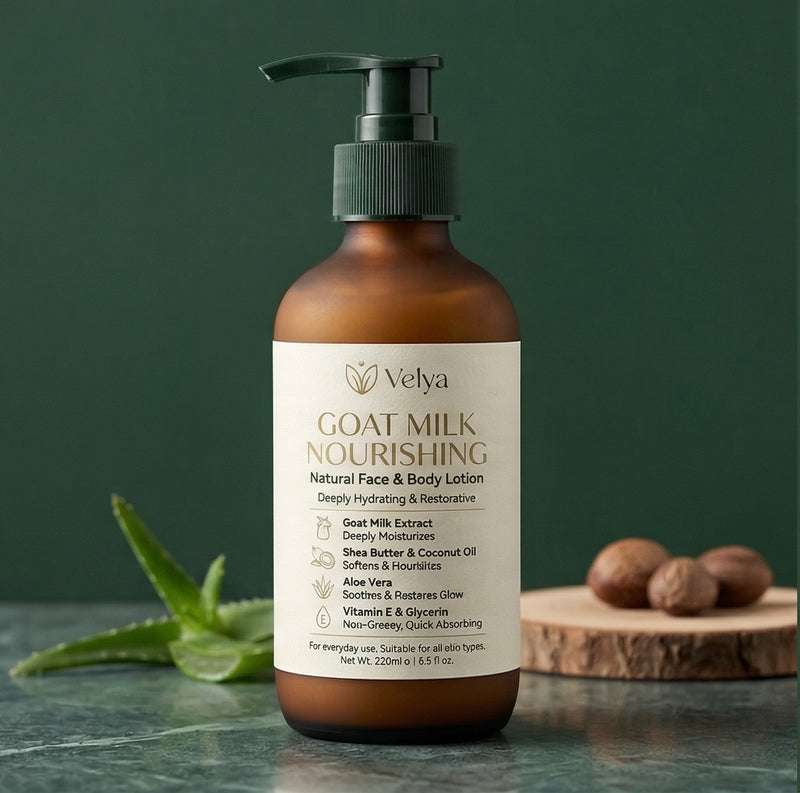 Natural Face & Body Lotion – Goat Milk